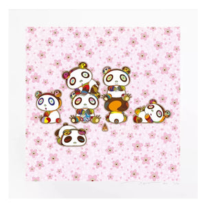 Takashi Murakami - Baby Pandas Cuddling! Yay!