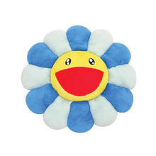 Load image into Gallery viewer, Takashi Murakami - Flower Pillow - Blue (60cm)
